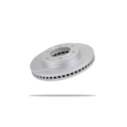 Disque de frein ventilé rainuré avant gauche PEDDERS (Ø 301mm) • 6206632SGL 