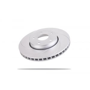 Disque de frein ventilé rainuré avant gauche PEDDERS (Ø 332mm) • 6202630SGL