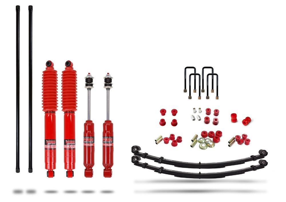 Kit suspension PEDDERS TrakRyder Gaz MD (Medium Duty) • Hauteur standard