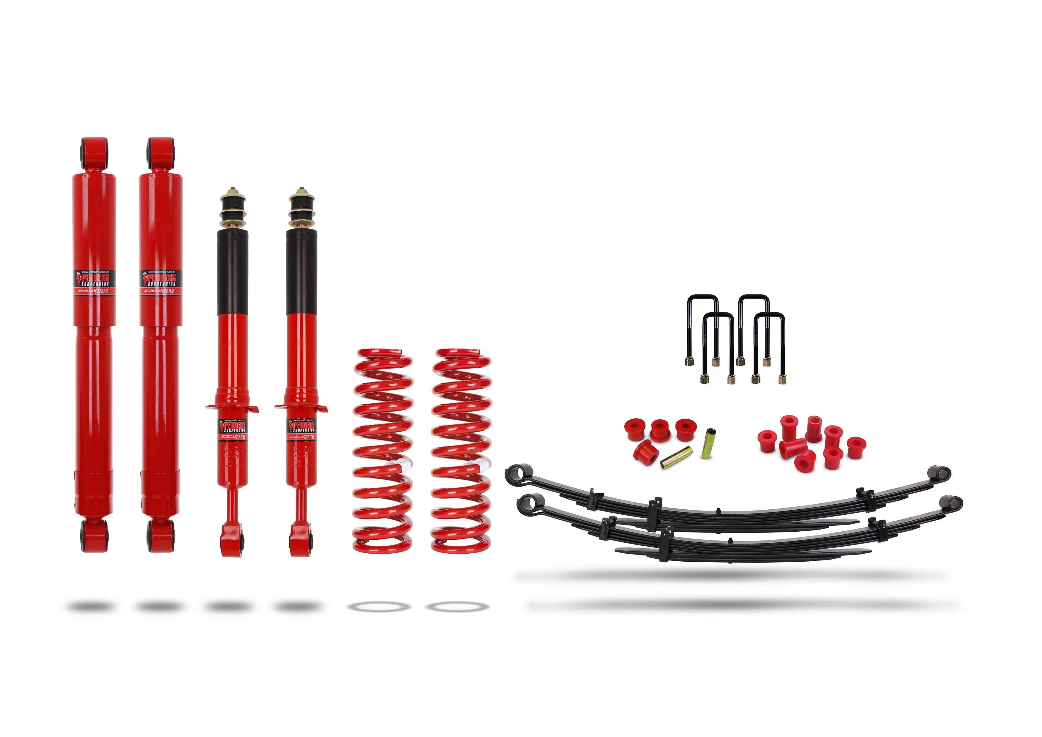 Kit suspension PEDDERS TrakRyder Gaz MD (Medium Duty) • +20mm