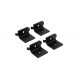 Supports de montage (x4) RHINO-RACK RTTRDB pour tente de toit sur barres RHINO-RACK Reconn-Deck 