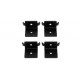 Supports de montage (x4) RHINO-RACK RTTRDB pour tente de toit sur barres RHINO-RACK Reconn-Deck 