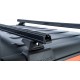 Heavy Duty Black 2 Bar Rhino-Rack Backbone Roof Rack with RCL Legs Rhino Rack 