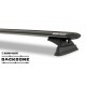 Vortex Black 2 Bar Rhino-Rack Backbone Roof Rack with RCL Legs Rhino Rack 