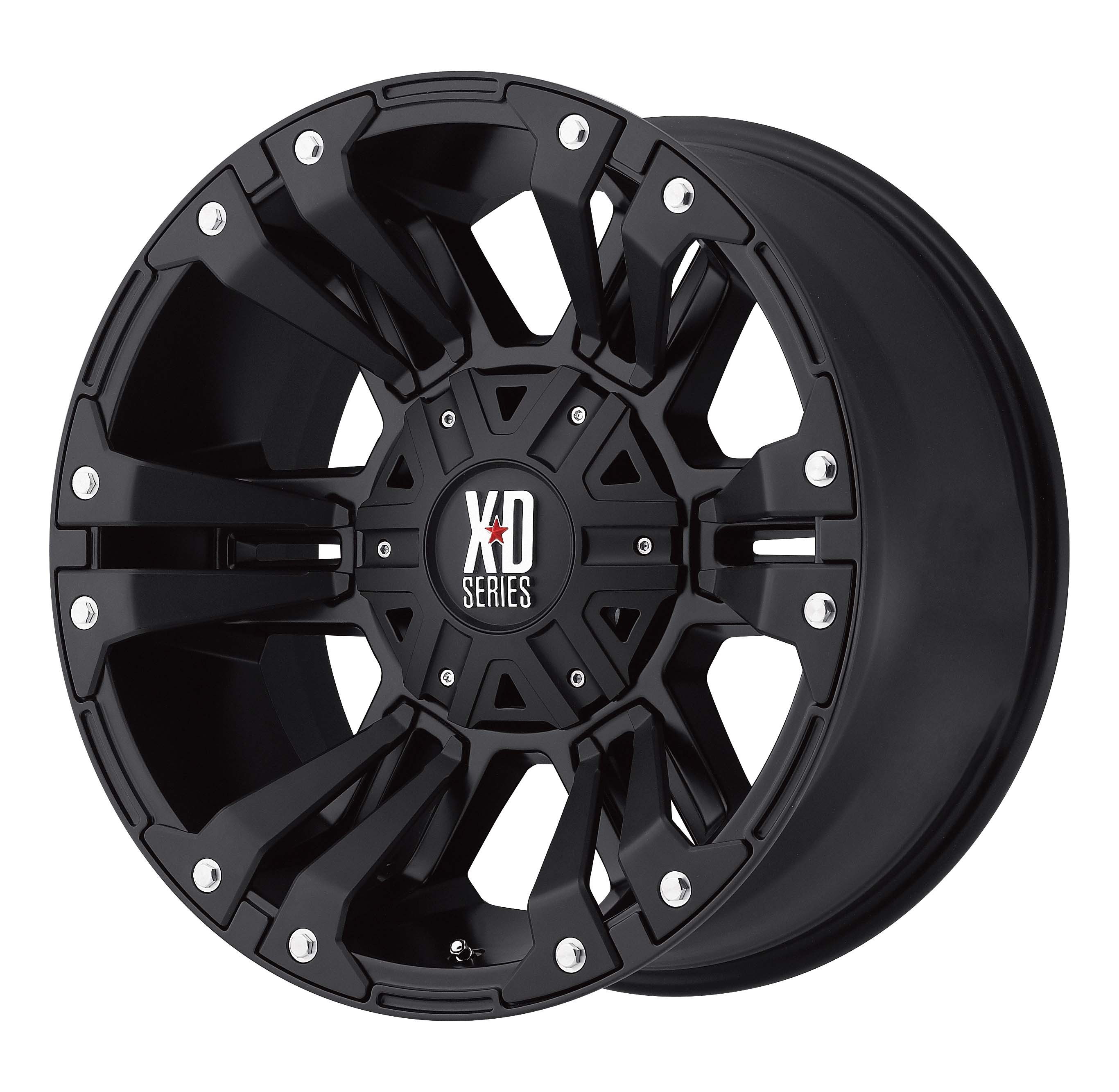 Jante Aluminium 4x4 KMC XD822-M II 9x17 5x127 CB78.3 ET-12 Matte Black 