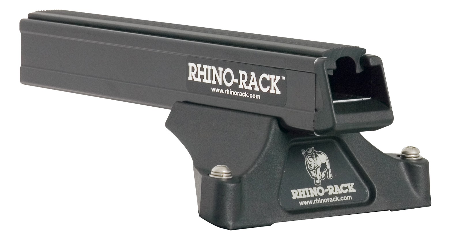 Kit 1 barre de toit noire RHINO-RACK Heavy Duty RLTP • JA0793