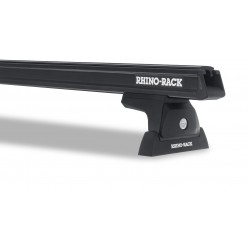 Heavy Duty RLT600 Black 2 Bar Roof Rack Rhino Rack 