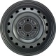 Jante acier ALCAR Stahlrad 2430 • 4x13 • 4x100 • ET40 • CB54 • Noire 