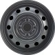 Jante acier ALCAR Stahlrad 2490 • 4x13 • 4x100 • ET46 • CB54 • Noire 