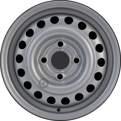 Jante acier ALCAR Stahlrad 3085 • 4,5x13 • 4x100 • ET45 • CB56,5 • Argent