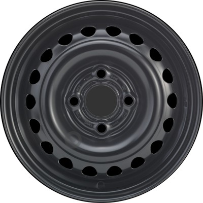 Jante acier ALCAR Stahlrad 3260 • 5x13 • 4x100 • ET49 • CB56,5 • Noire