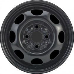 Jante acier ALCAR Stahlrad 3345 • 4,5x13 • 4x100 • ET35 • CB57 • Noire