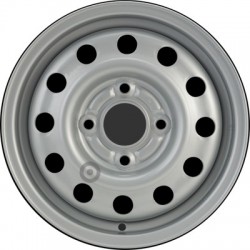 Jante acier ALCAR Stahlrad 3885 • 5x13 • 4x108 • ET41 • CB63,3 • Argent