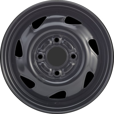 Jante acier ALCAR Stahlrad 3895 • 5x13 • 4x108 • ET43,5 • CB63,3 • Noire