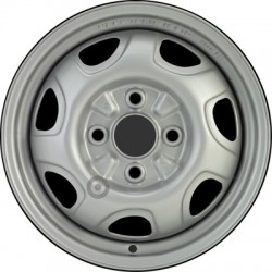 Jante acier ALCAR Stahlrad 4030 • 5x13 • 4x100 • ET46 • CB56 • Argent