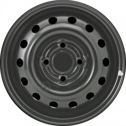 Jante acier ALCAR Stahlrad 4040 • 5x13 • 4x100 • ET45 • CB56,5 • Noire