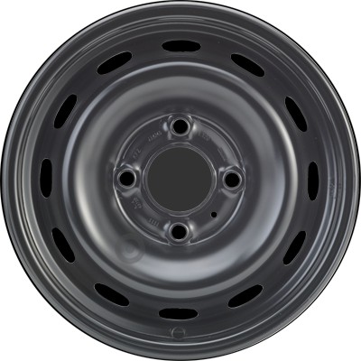 Jante acier ALCAR Stahlrad 4240 • 5x13 • 4x108 • ET20 • CB65 • Noire