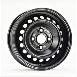 Jante acier ALCAR Stahlrad 4275 • 4,5x13 • 4x100 • ET35 • CB54 • Noire