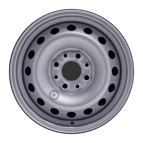 Jante acier ALCAR Stahlrad 4450 • 5x13 • 4x98 • ET35 • CB58 • Argent 