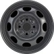 Jante acier ALCAR Stahlrad 4645 • 5,5x13 • 4x100 • ET43 • CB57 • Noire 