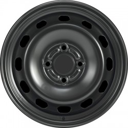 Jante acier ALCAR Stahlrad 5000 • 6x15 • 4x107,95 • ET37,5 • CB63,35 • Noire