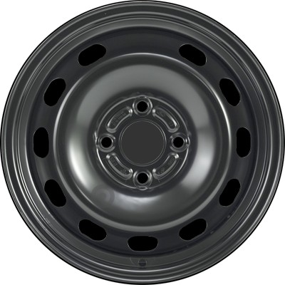 Jante acier ALCAR Stahlrad 5005 • 6x15 • 4x107,95 • ET37,5 • CB63,35 • Noire