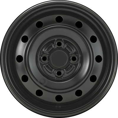 Jante acier ALCAR Stahlrad 5155 • 5x14 • 4x100 • ET45 • CB54 • Noire