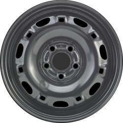 Jante acier ALCAR Stahlrad 5210 • 5x14 • 5x100 • ET35 • CB57 • Noire