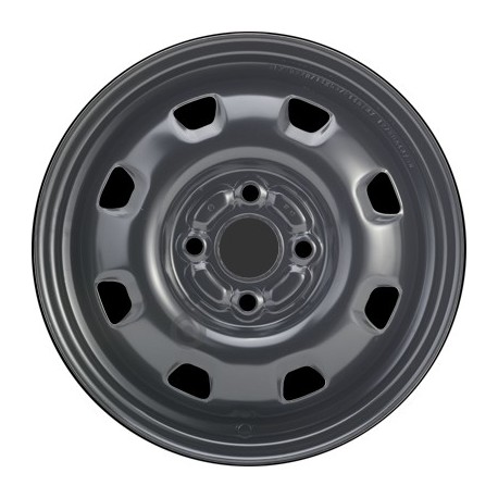 Jante acier ALCAR Stahlrad 5220 • 5x14 • 4x100 • ET46 • CB54 • Noire 