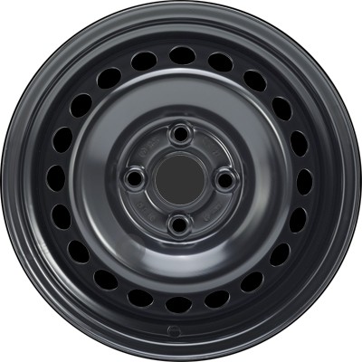 Jante acier ALCAR Stahlrad 5335 • 5,5x14 • 4x100 • ET47 • CB54 • Noire