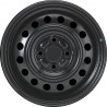 Jante acier ALCAR Stahlrad 5400 • 4,5x14 • 4x100 • ET45 • CB54 • Noire 