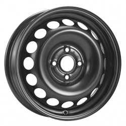 Jante acier ALCAR Stahlrad 5770 • 4,5x14 • 4x100 • ET35 • CB54 • Noire