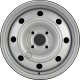 Jante acier ALCAR Stahlrad 5960 • 5,5x14 • 4x100 • ET36 • CB60 • Argent 