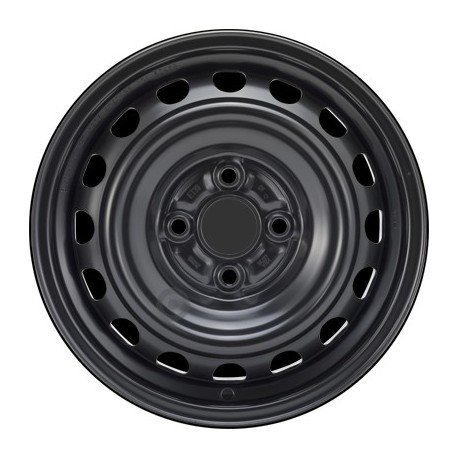 Jante acier ALCAR Stahlrad 5975 • 5x14 • 4x100 • ET39 • CB54 • Noire 