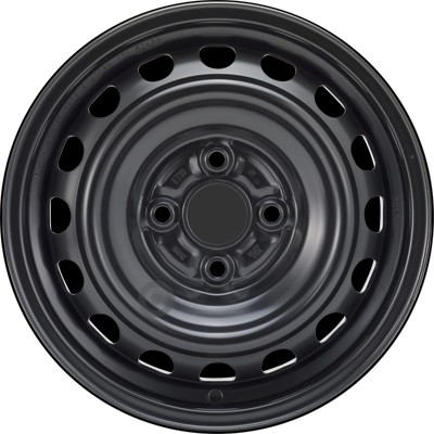 Jante acier ALCAR Stahlrad 5975 • 5x14 • 4x100 • ET39 • CB54 • Noire