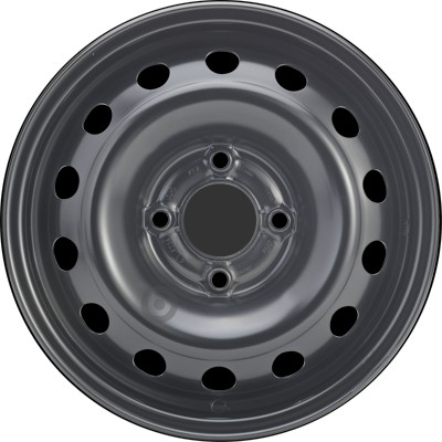 Jante acier ALCAR Stahlrad 5990 • 5,5x14 • 4x108 • ET34 • CB65 • Noire