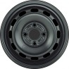 Jante acier ALCAR Stahlrad 6275 • 5,5x14 • 4x108 • ET47,5 • CB63,3 • Noire 