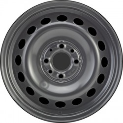 Jante acier ALCAR Stahlrad 6315 • 5,5x14 • 4x98 • ET35 • CB58 • Noire 