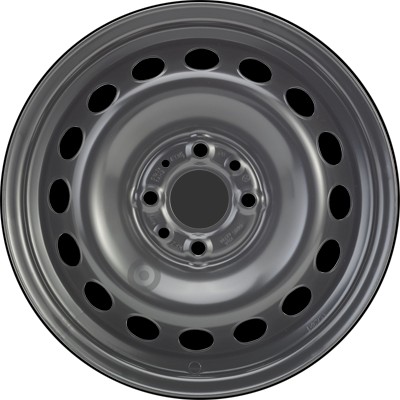 Jante acier ALCAR Stahlrad 6315 • 5,5x14 • 4x98 • ET35 • CB58 • Noire