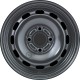 Jante acier ALCAR Stahlrad 6355 • 5,5x14 • 4x108 • ET37,5 • CB63,3 • Noire 