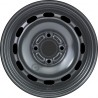 Jante acier ALCAR Stahlrad 6355 • 5,5x14 • 4x108 • ET37,5 • CB63,3 • Noire 