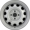 Jante acier ALCAR Stahlrad 6520 • 5,5x14 • 4x100 • ET45 • CB54 • Argent 