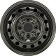 Jante acier ALCAR Stahlrad 6620 • 5,5x14 • 4x114,3 • ET46 • CB67 • Noire 