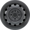 Jante acier ALCAR Stahlrad 6625 • 5,5x14 • 4x100 • ET46 • CB54 • Noire 