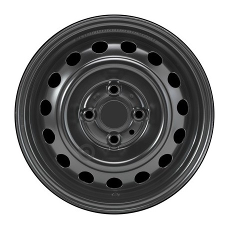 Jante acier ALCAR Stahlrad 6675 • 5x14 • 4x100 • ET45 • CB54 • Noire 