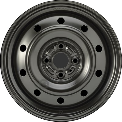 Jante acier ALCAR Stahlrad 6735 • 5x15 • 4x100 • ET40 • CB54 • Noire