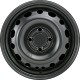 Jante acier ALCAR Stahlrad 6790 • 5,5x14 • 4x100 • ET49 • CB56,5 • Noire 