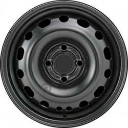 Jante acier ALCAR Stahlrad 6790 • 5,5x14 • 4x100 • ET49 • CB56,5 • Noire