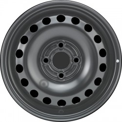 Jante acier ALCAR Stahlrad 6795 • 5x14 • 4x100 • ET35 • CB57,09 • Noire