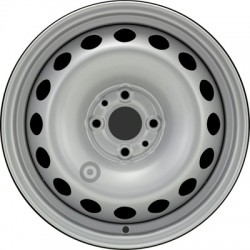 Jante acier ALCAR Stahlrad 6815 • 5,5x15 • 4x98 • ET32 • CB58 • Argent 